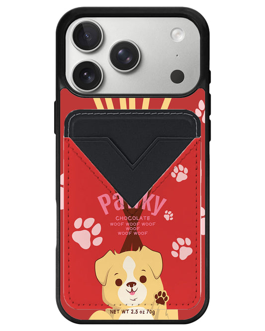 iPhone Avant Wallet Case - Pawky Dog