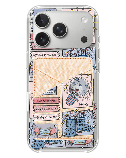 iPhone Phone Wallet Case - Shine