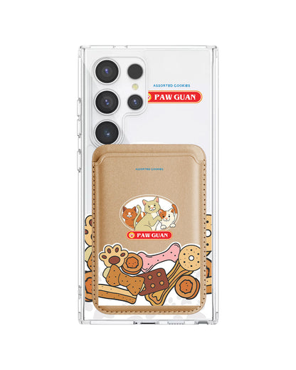 Android Magnetic Wallet Case - Pawguan Cat