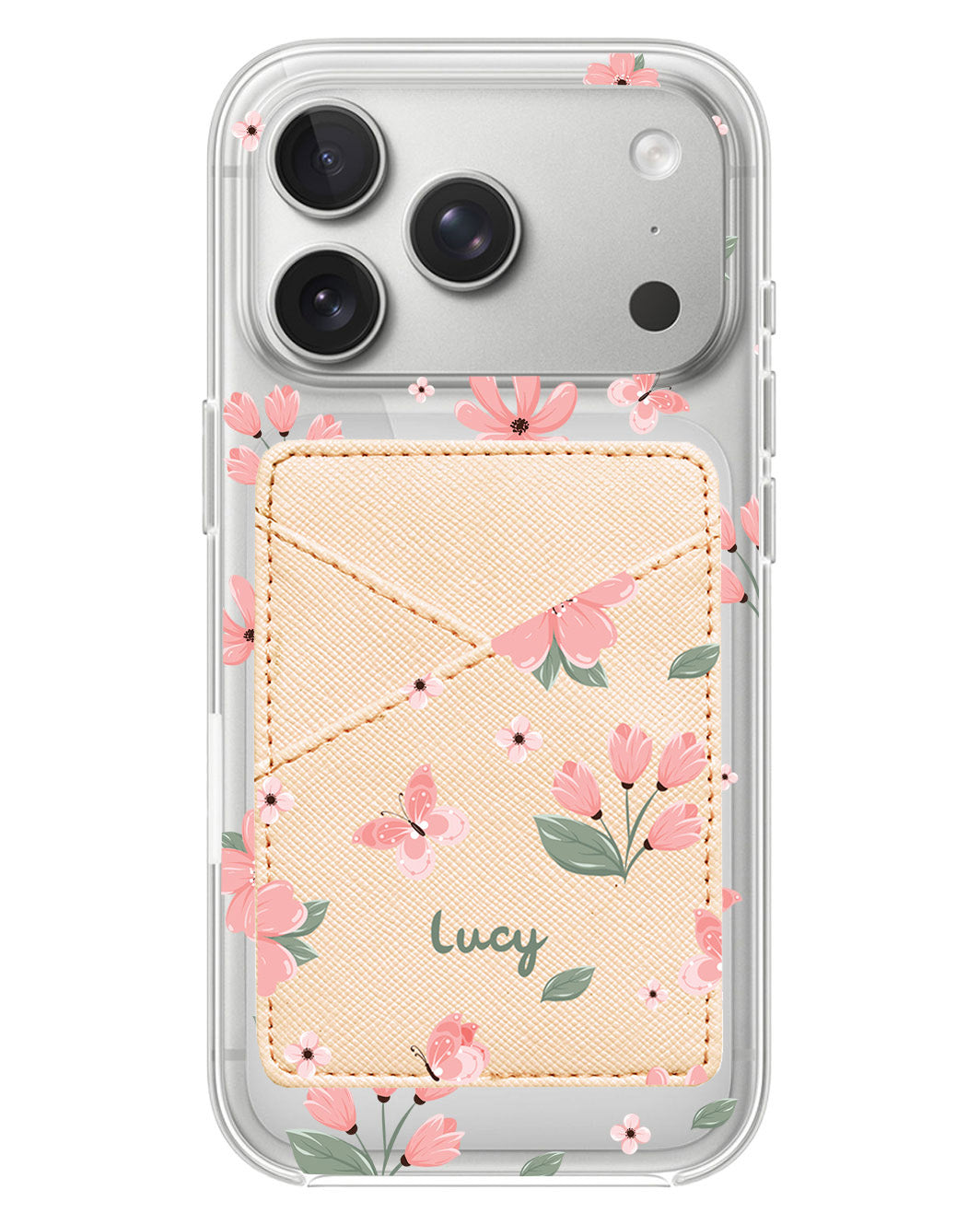 iPhone Phone Wallet Case - Pink Delight