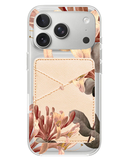 iPhone Phone Wallet Case - June Honey Suckle