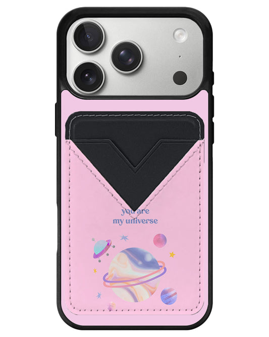 iPhone Avant Wallet Case - Universe