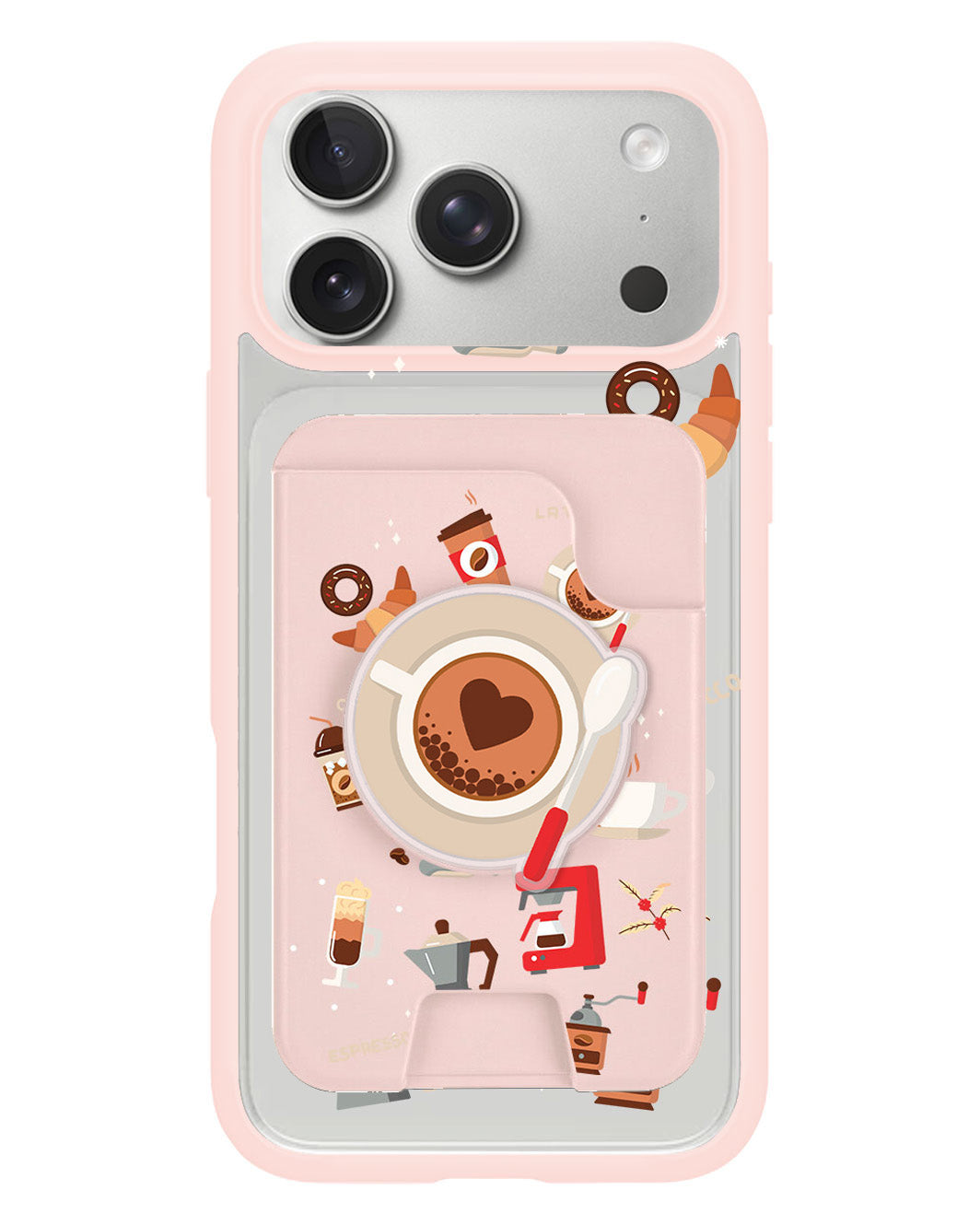 iPhone Magpop Wallet - Barista