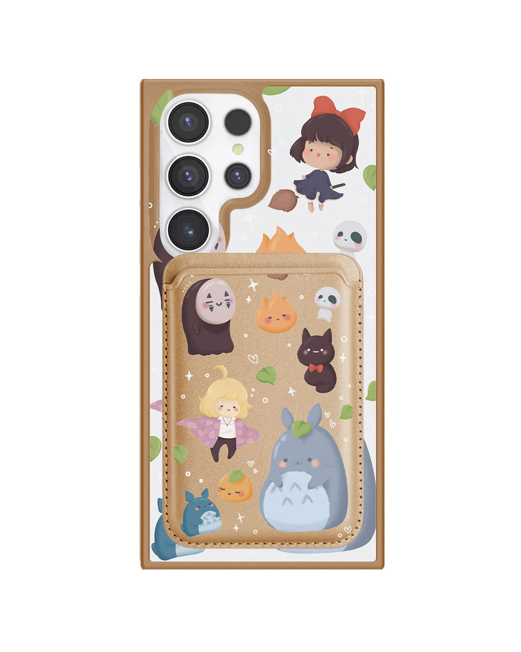 Android Magnetic Wallet Case - Ghibli