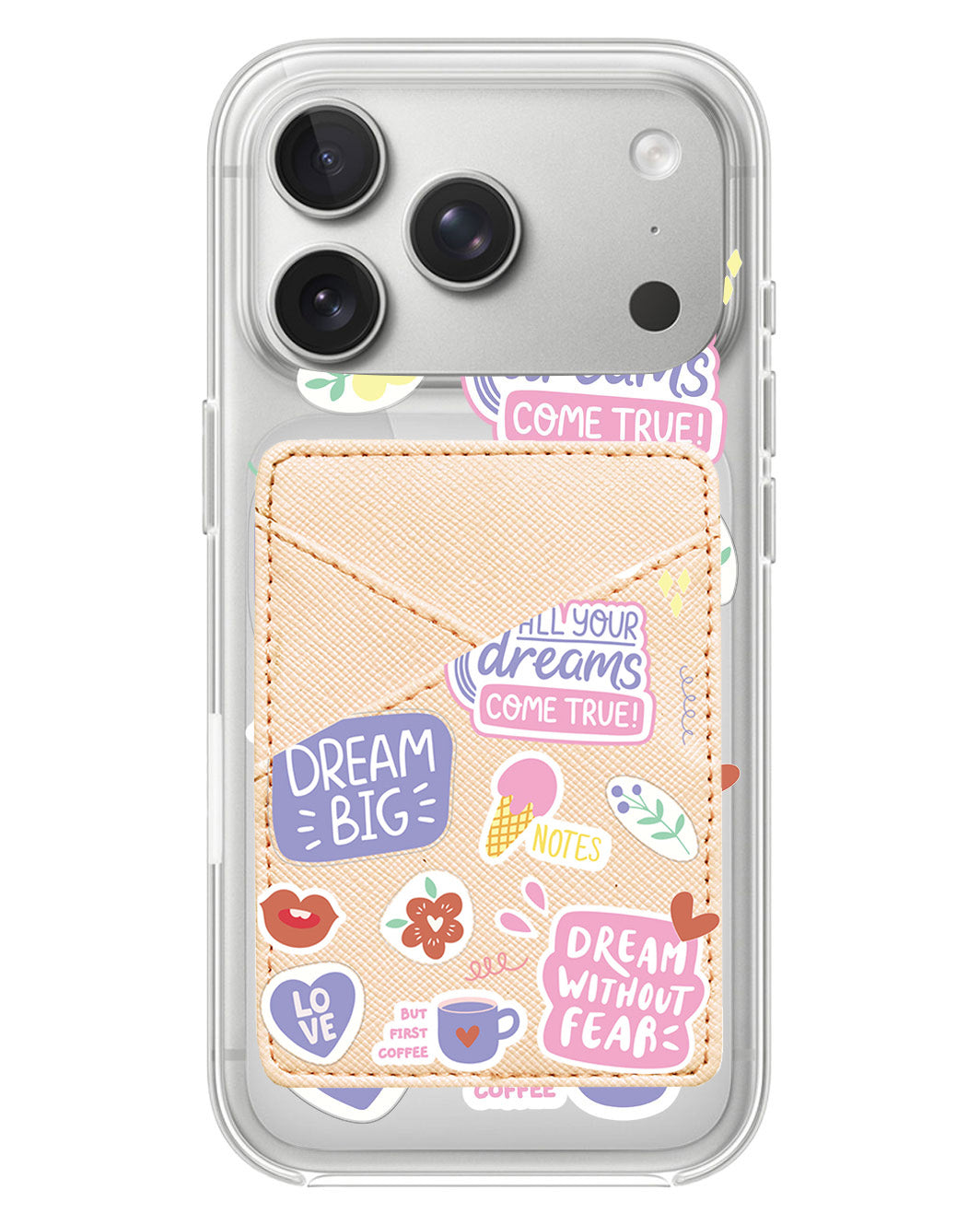 iPhone Phone Wallet Case - Dream Sticker Pack