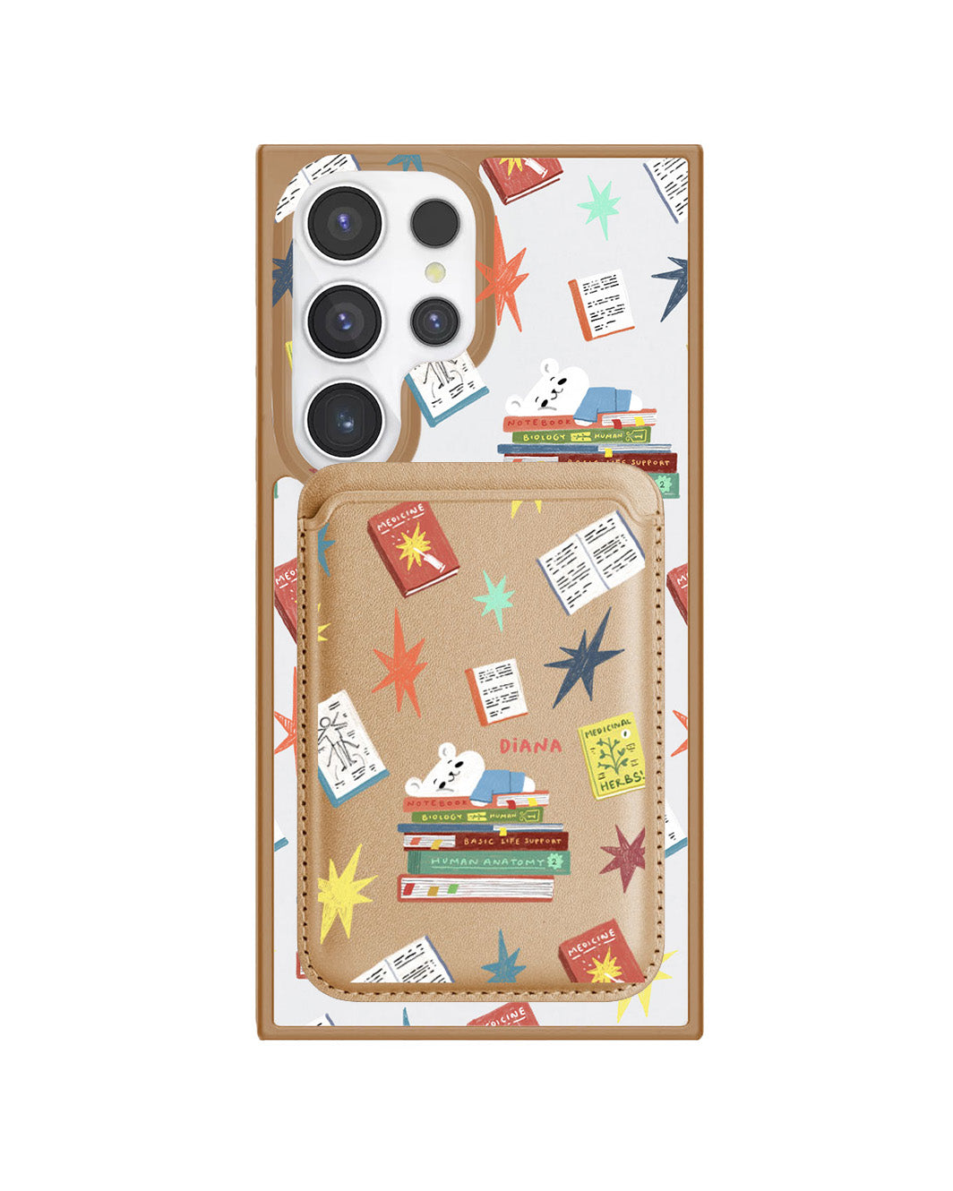 Android Magnetic Wallet Case - Let Me Sleep