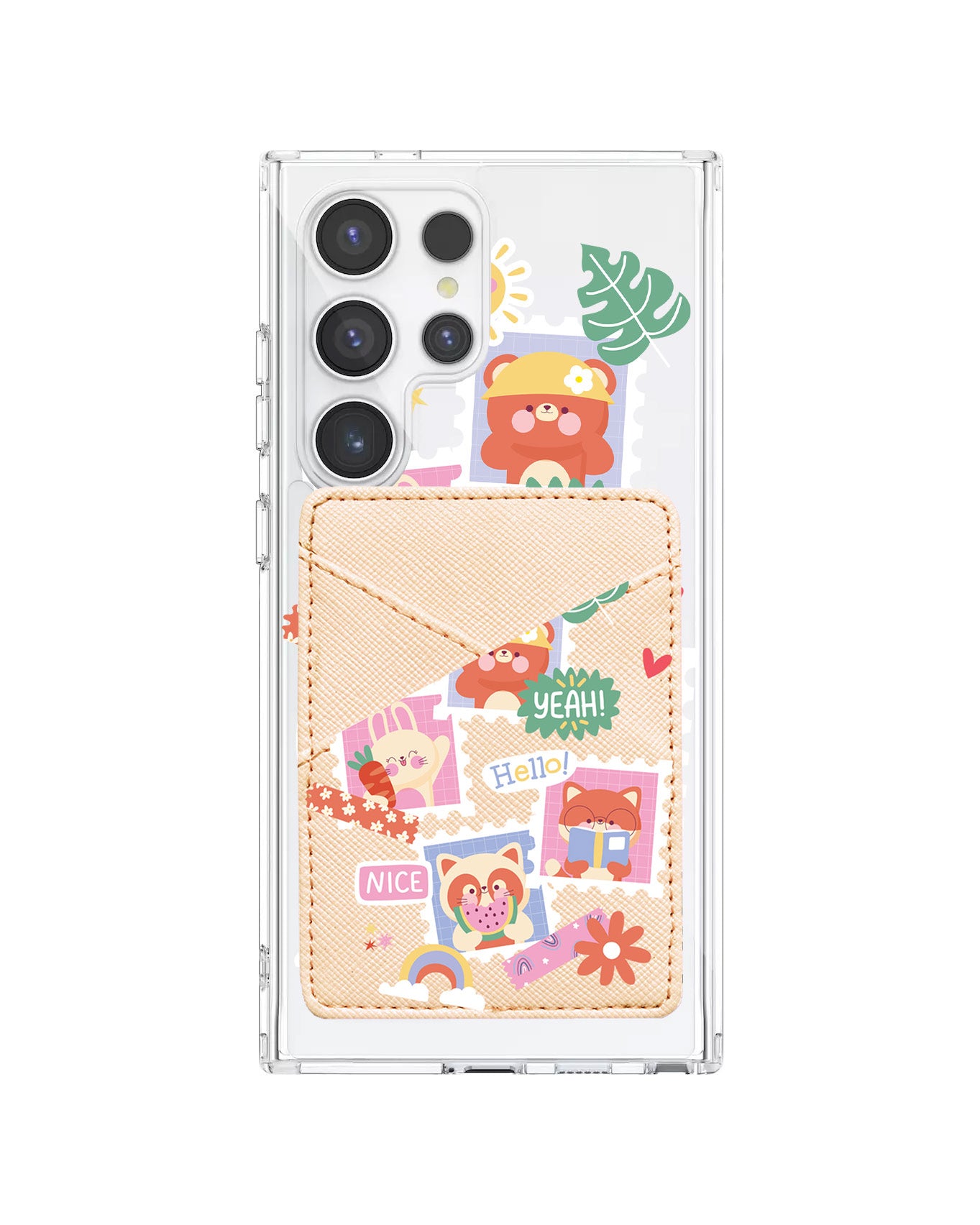 Android Phone Wallet Case - Animal Squad