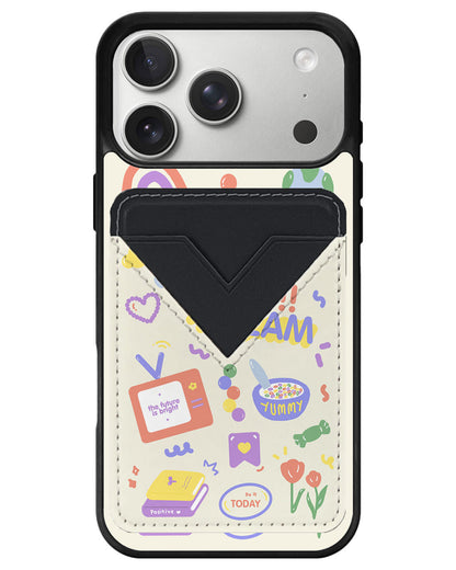 iPhone Avant Wallet Case - Hello Future