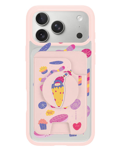 iPhone Magpop Wallet - Dessert Doodle