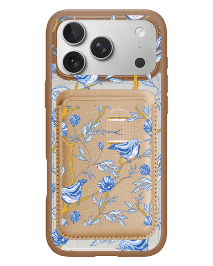 iPhone Magnetic Wallet Case - Lovebird 10.0