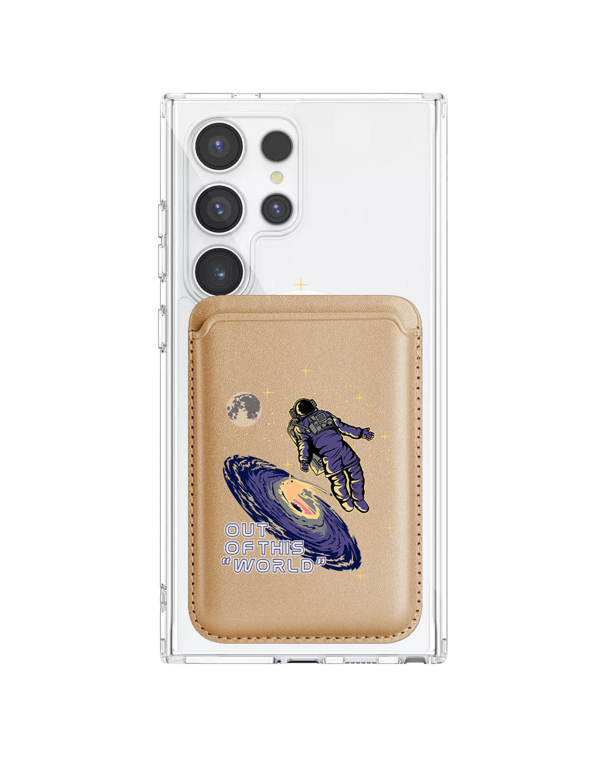 Android Magnetic Wallet Case - Out Of This World