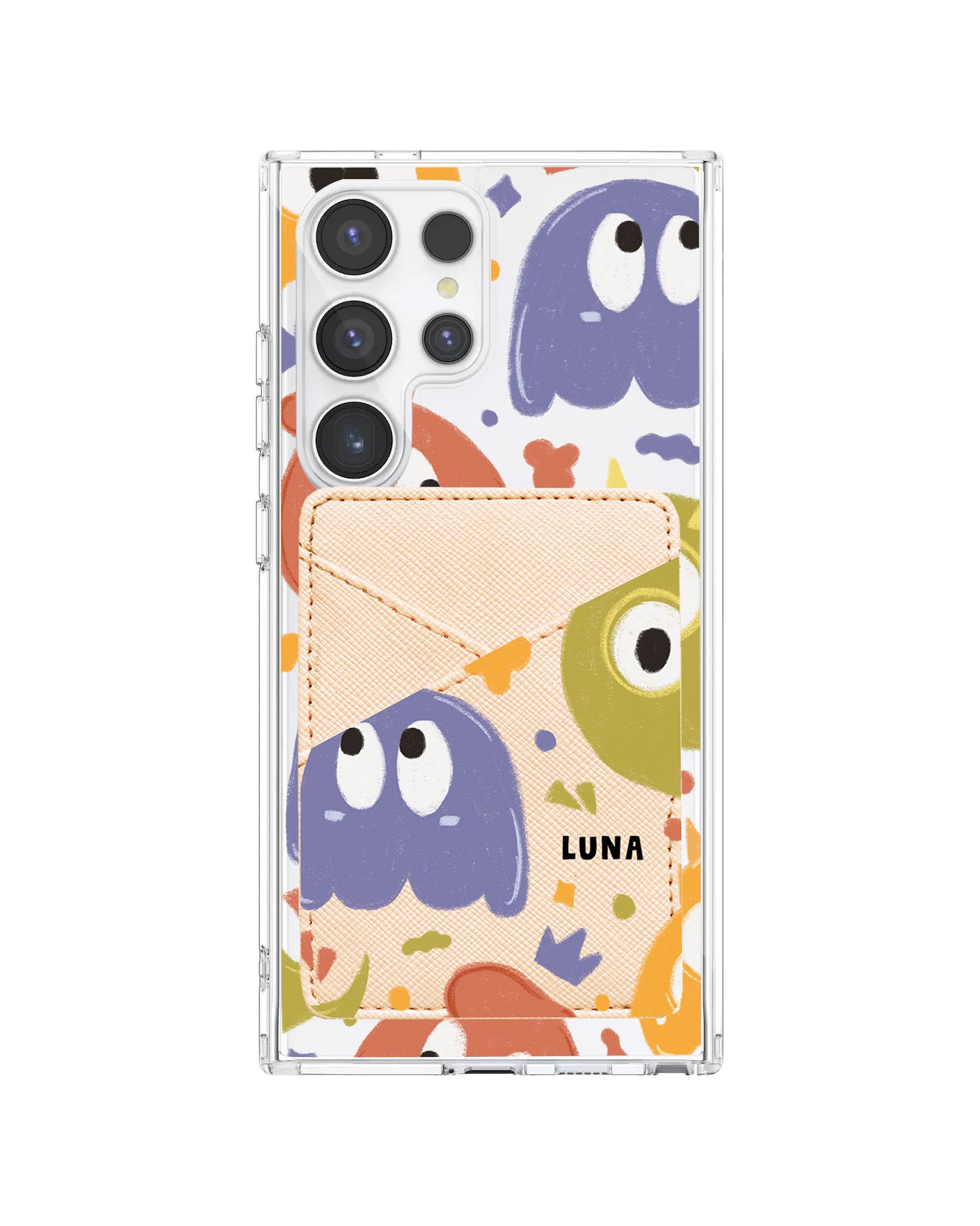 Android Phone Wallet Case - Cute Monster 1