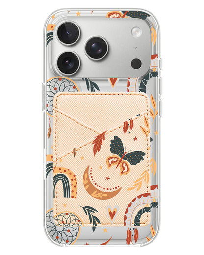 iPhone Phone Wallet Case - Boho 3.0