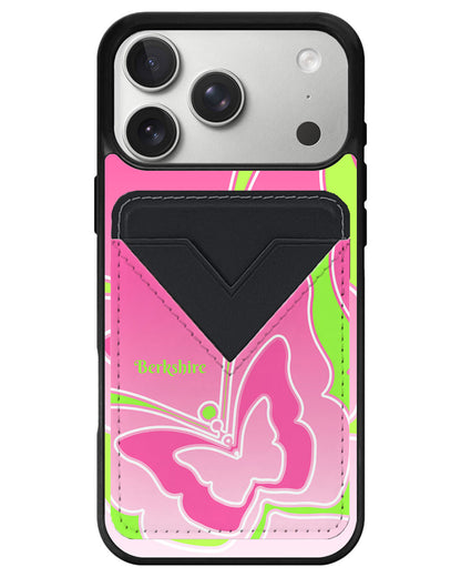 iPhone Avant Wallet Case - Butterfly Mirror 3.0