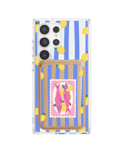 Android Magnetic Wallet Case - Sardines 2.0