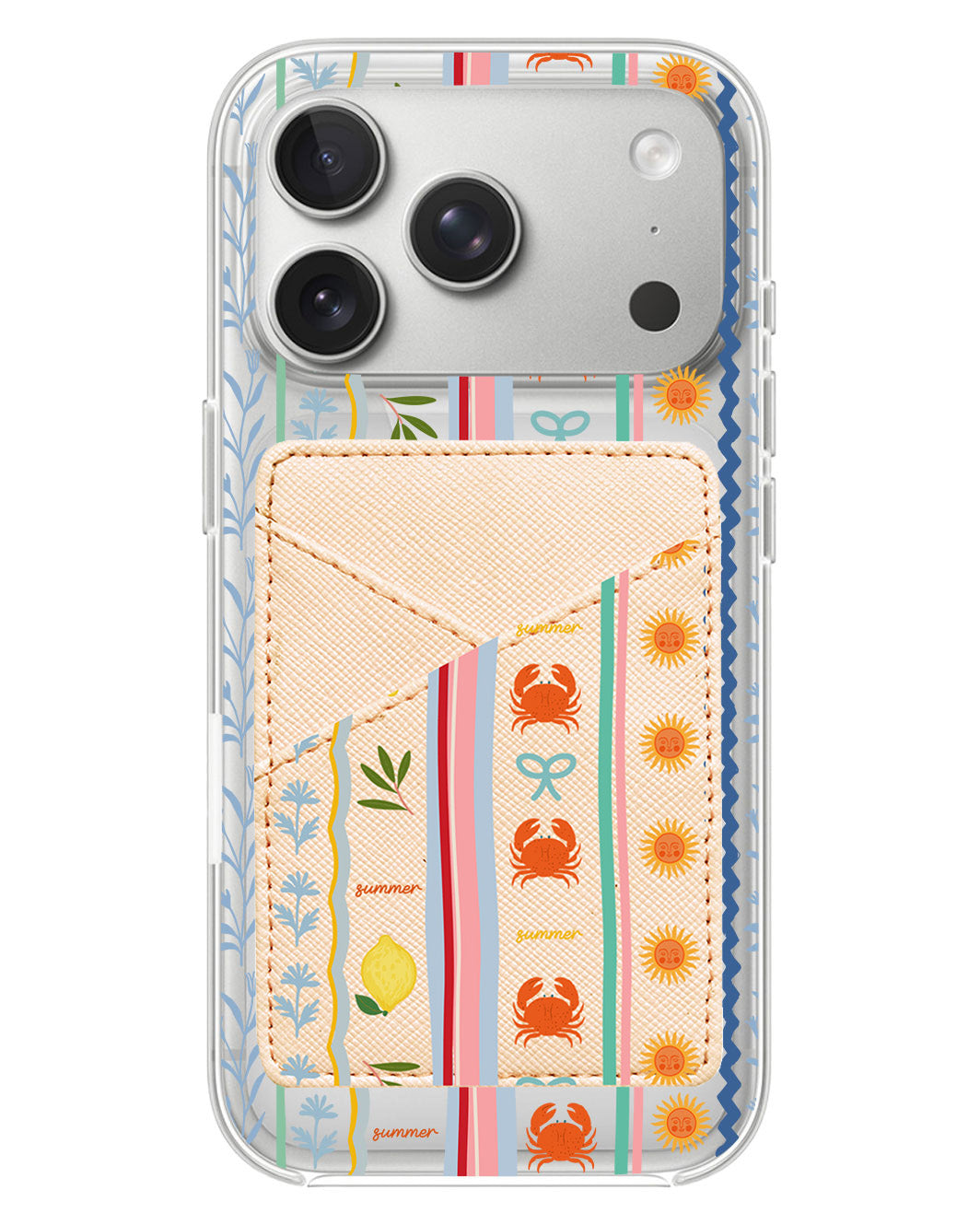 iPhone Phone Wallet Case - Seaside Opulence 2.0