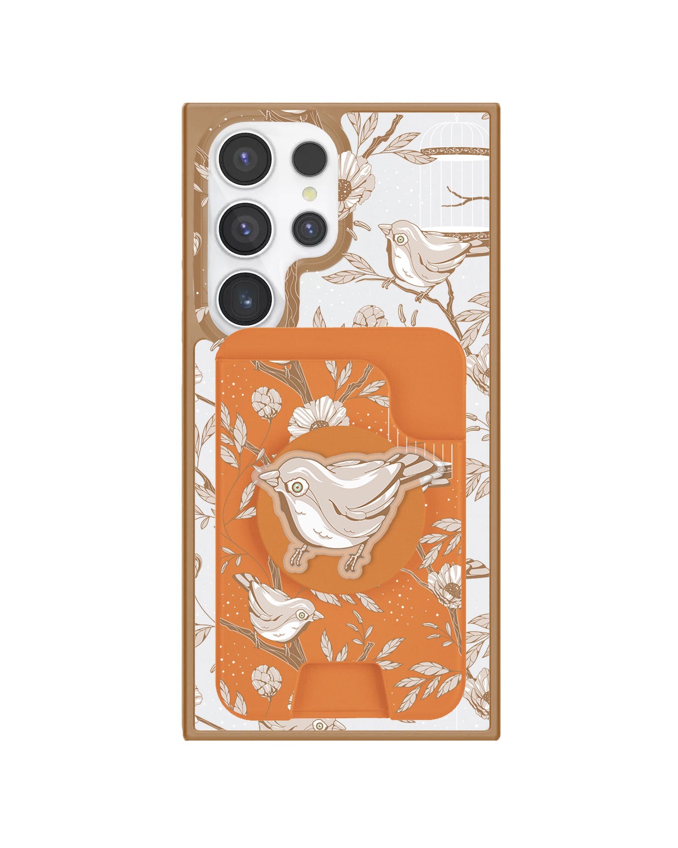 Android Magpop Wallet - Lovebird Monochrome 3.0