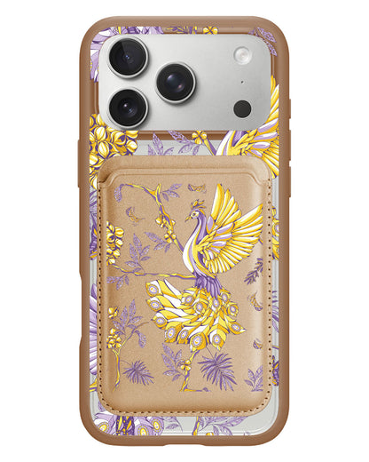iPhone Magnetic Wallet Case - Peacock 3.0