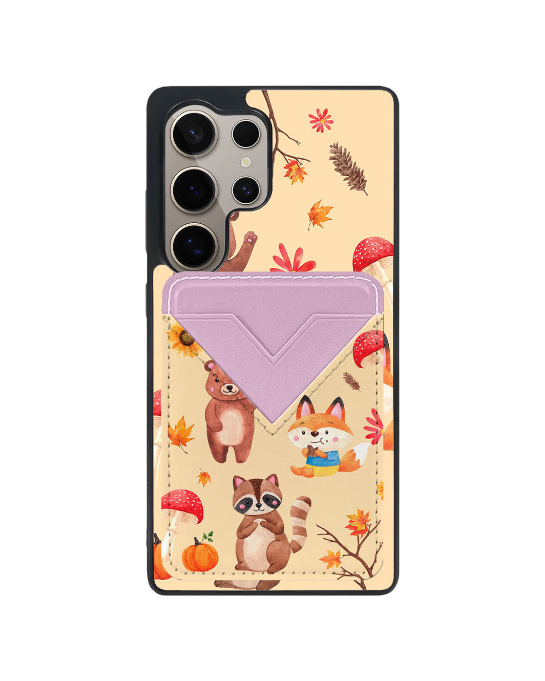 Android Avant Wallet Case - Autumn Animals