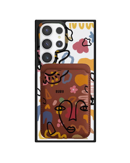 Android Magnetic Wallet Case - Abstract 4.0