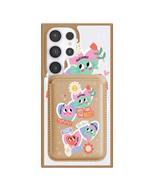 Android Magnetic Wallet Case - Dessert Party