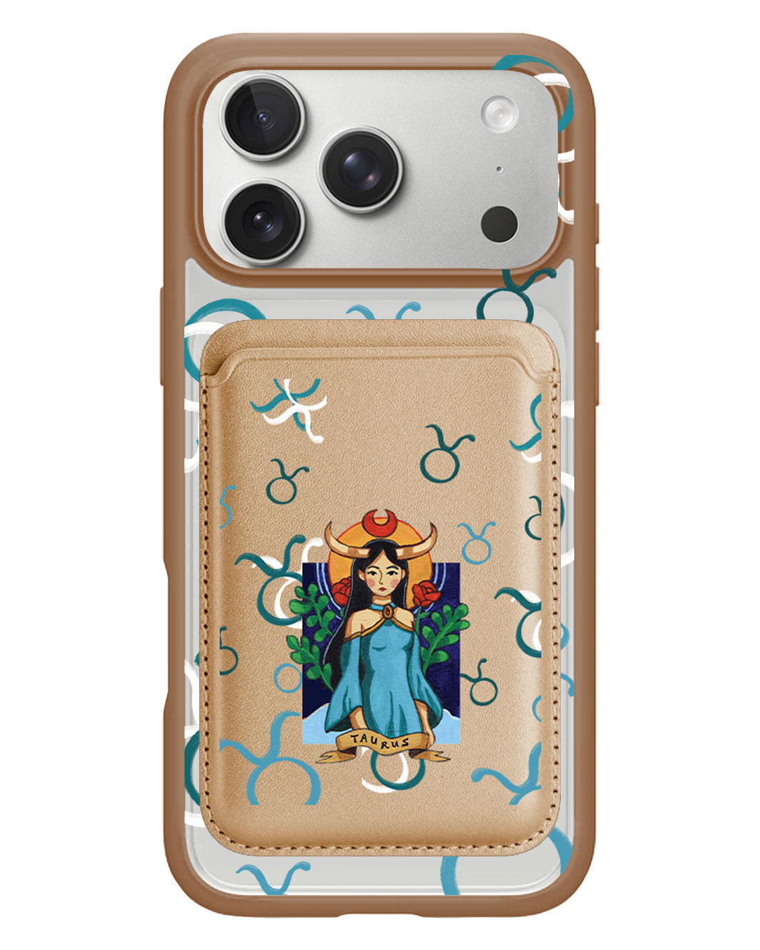 iPhone Magnetic Wallet Case - Taurus