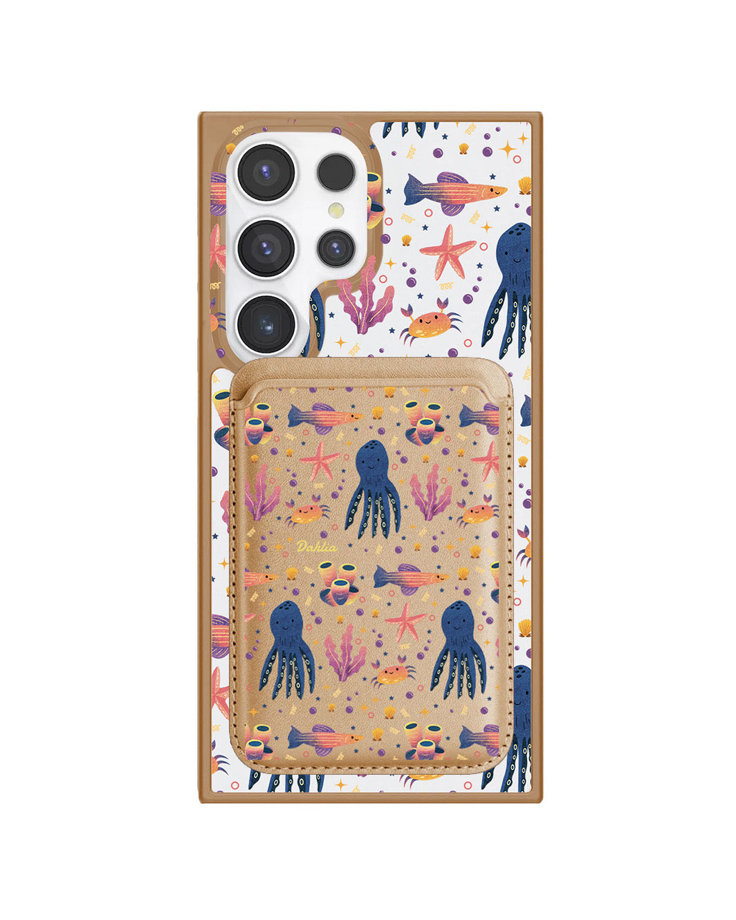 Android Magnetic Wallet Case - Underwater Dreams 1.0