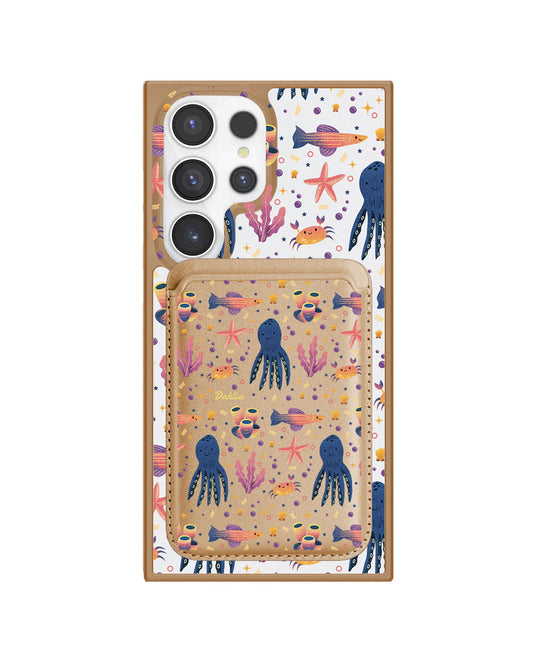 Android Magnetic Wallet Case - Underwater Dreams 1.0