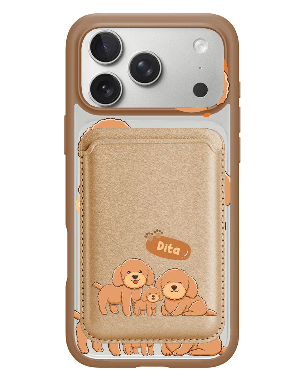 iPhone Magnetic Wallet Case - Poodle Squad 4.0
