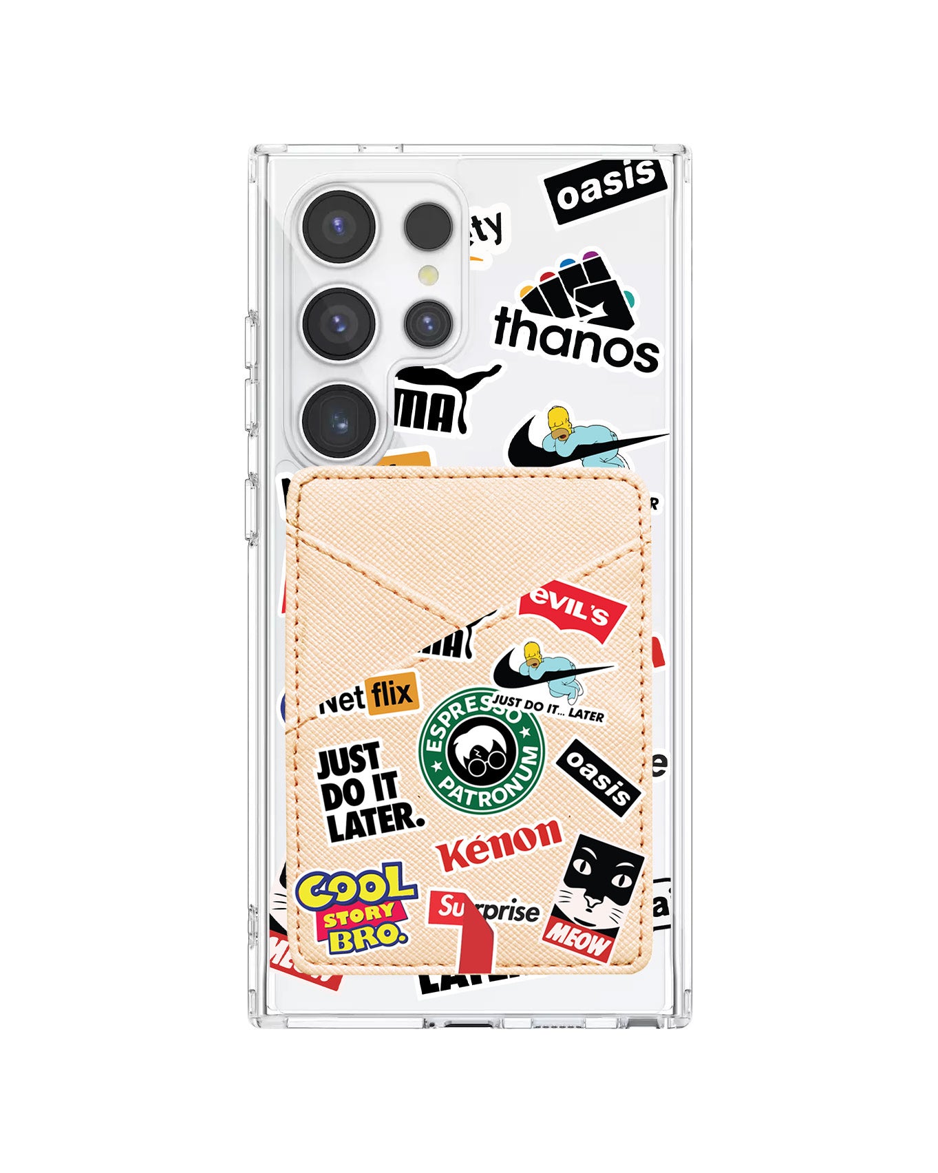 Android Phone Wallet Case - Brand Parody 1.0