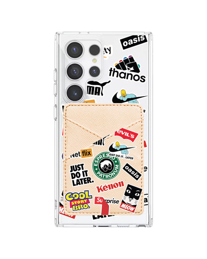 Android Phone Wallet Case - Brand Parody 1.0