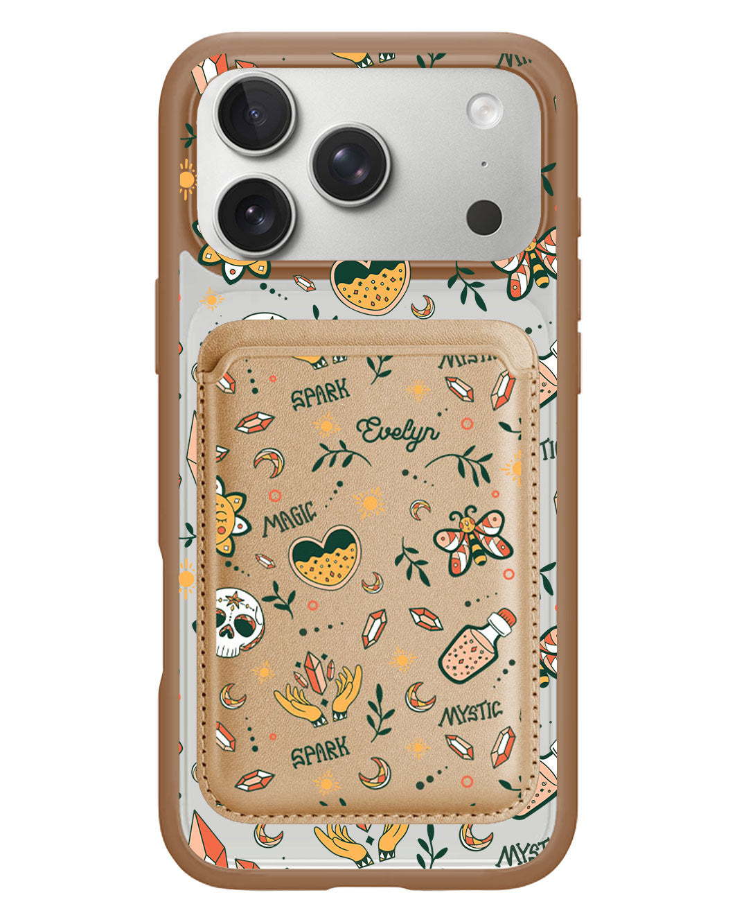iPhone Magnetic Wallet Case - Mystic