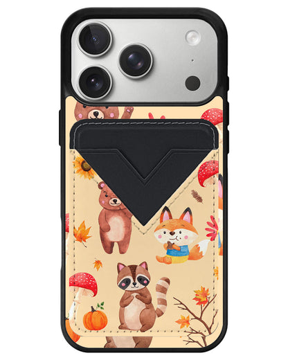 iPhone Avant Wallet Case - Autumn Animals