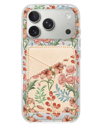 iPhone Phone Wallet Case - Nora