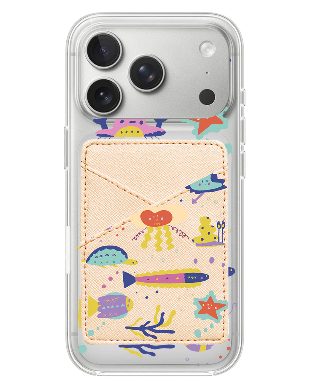 iPhone Phone Wallet Case - Ocean World