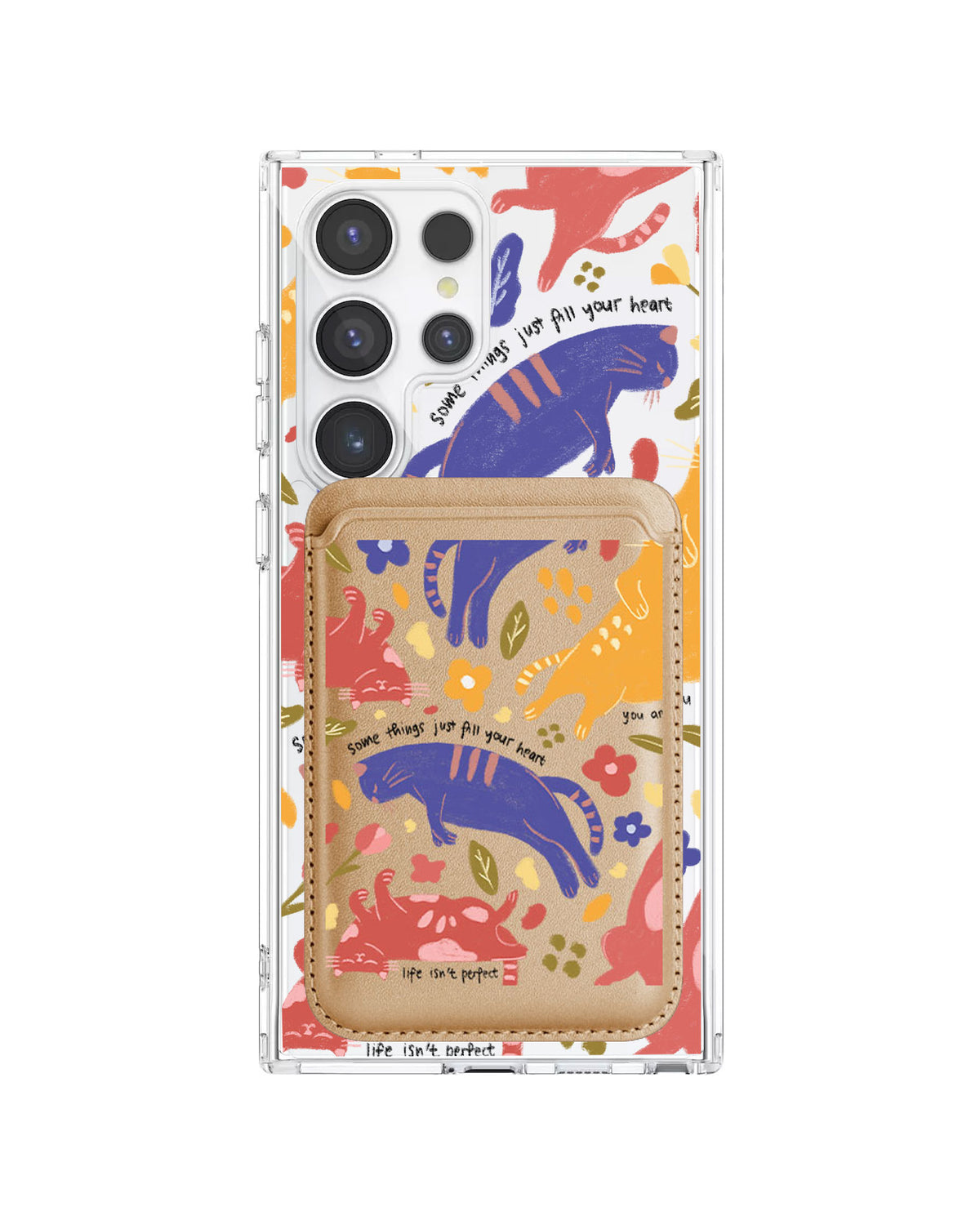 Android Magnetic Wallet Case - Pet Lovers