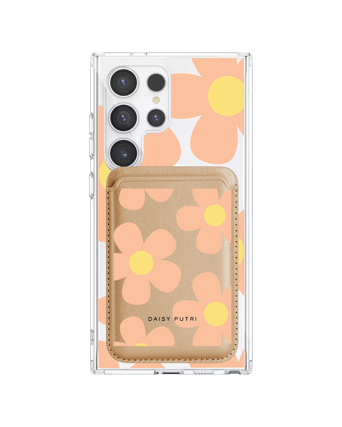 Android Magnetic Wallet Case - Daisy Love