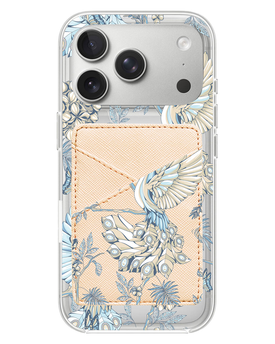 iPhone Phone Wallet Case - Peacock 5.0
