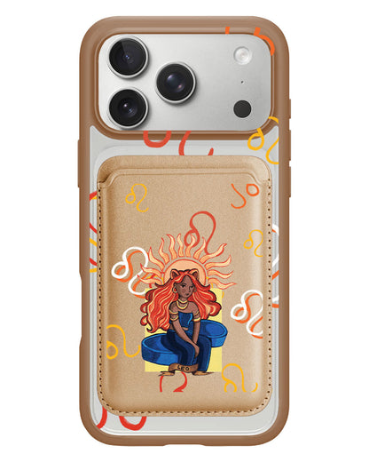 iPhone Magnetic Wallet Case - Leo