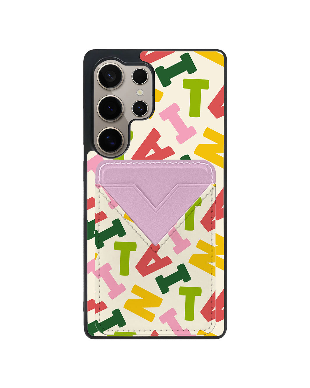 Android Avant Wallet Case - Scattered Monogram 3.0