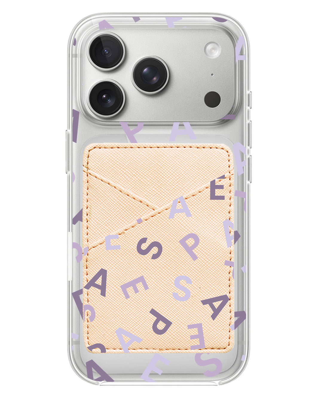 iPhone Phone Wallet Case - Aespa Monogram