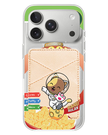 iPhone Phone Wallet Case - Honey Moon