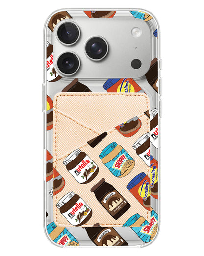 iPhone Phone Wallet Case - Choco Spread