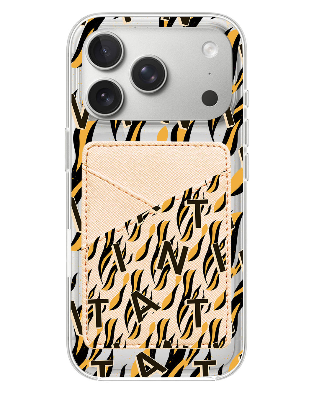 iPhone Phone Wallet Case - Tiger Monogram 1.0