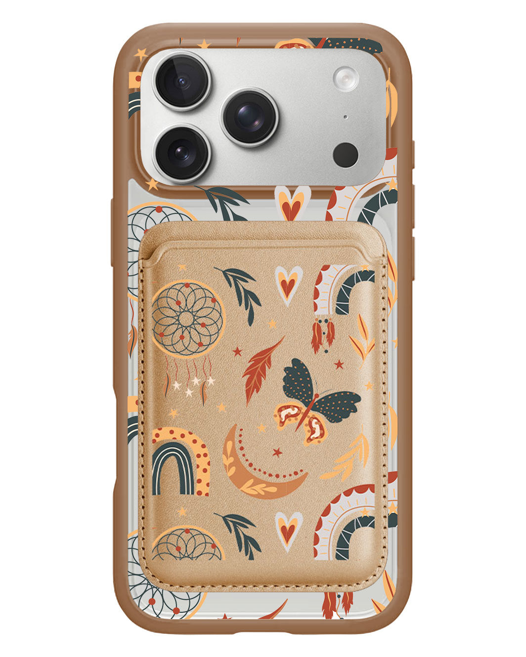 iPhone Magnetic Wallet Case - Boho 3.0