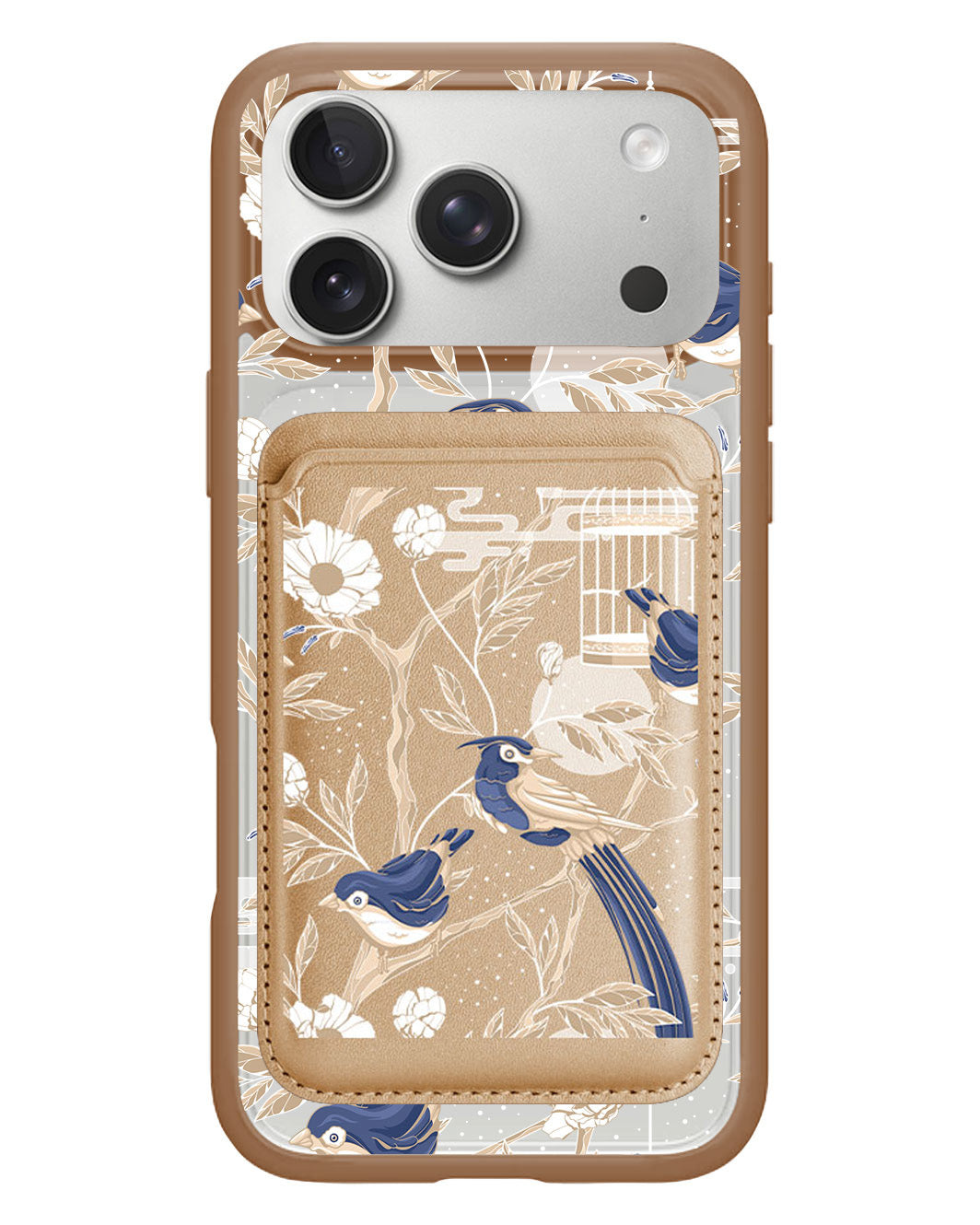 iPhone Magnetic Wallet Case - Lovebird 1.0