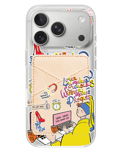 iPhone Phone Wallet Case - Ambitch