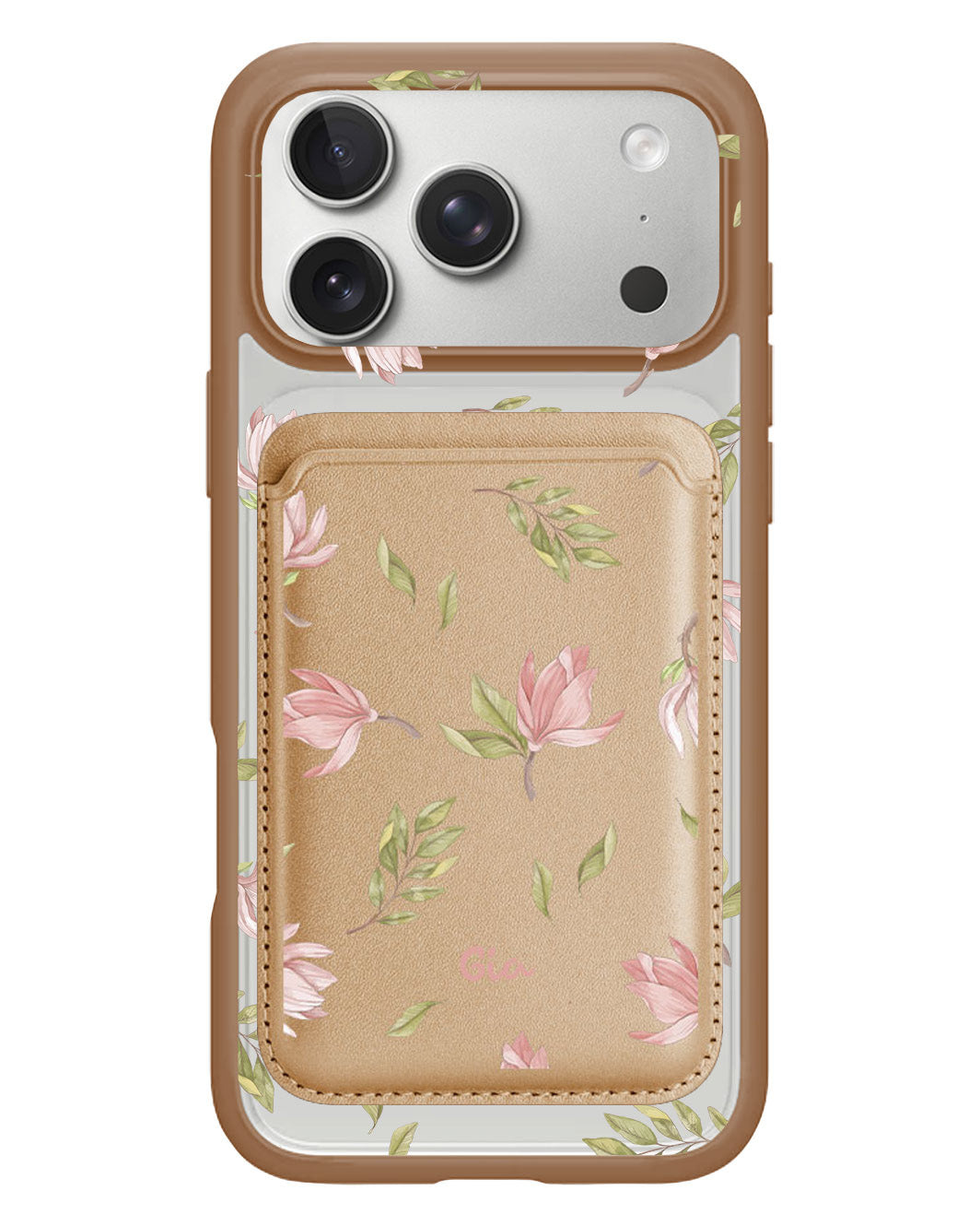 iPhone Magnetic Wallet Case - Azalea
