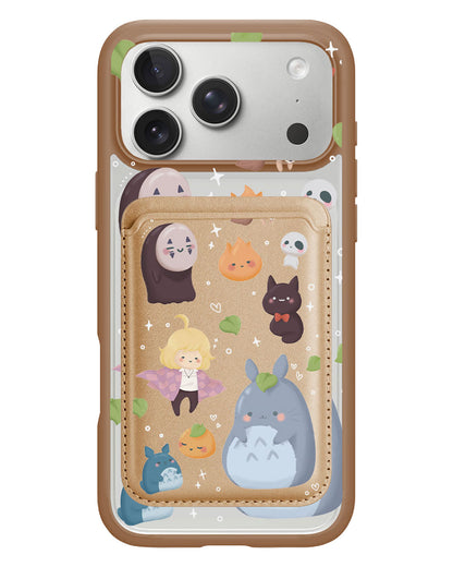 iPhone Magnetic Wallet Case - Ghibli