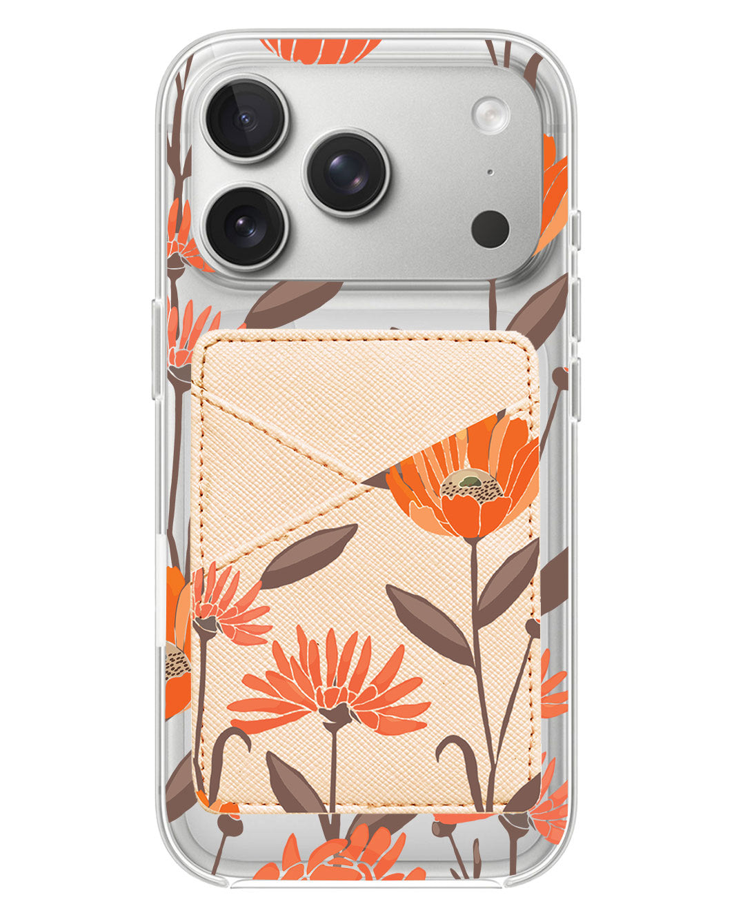 iPhone Phone Wallet Case - November Marigold